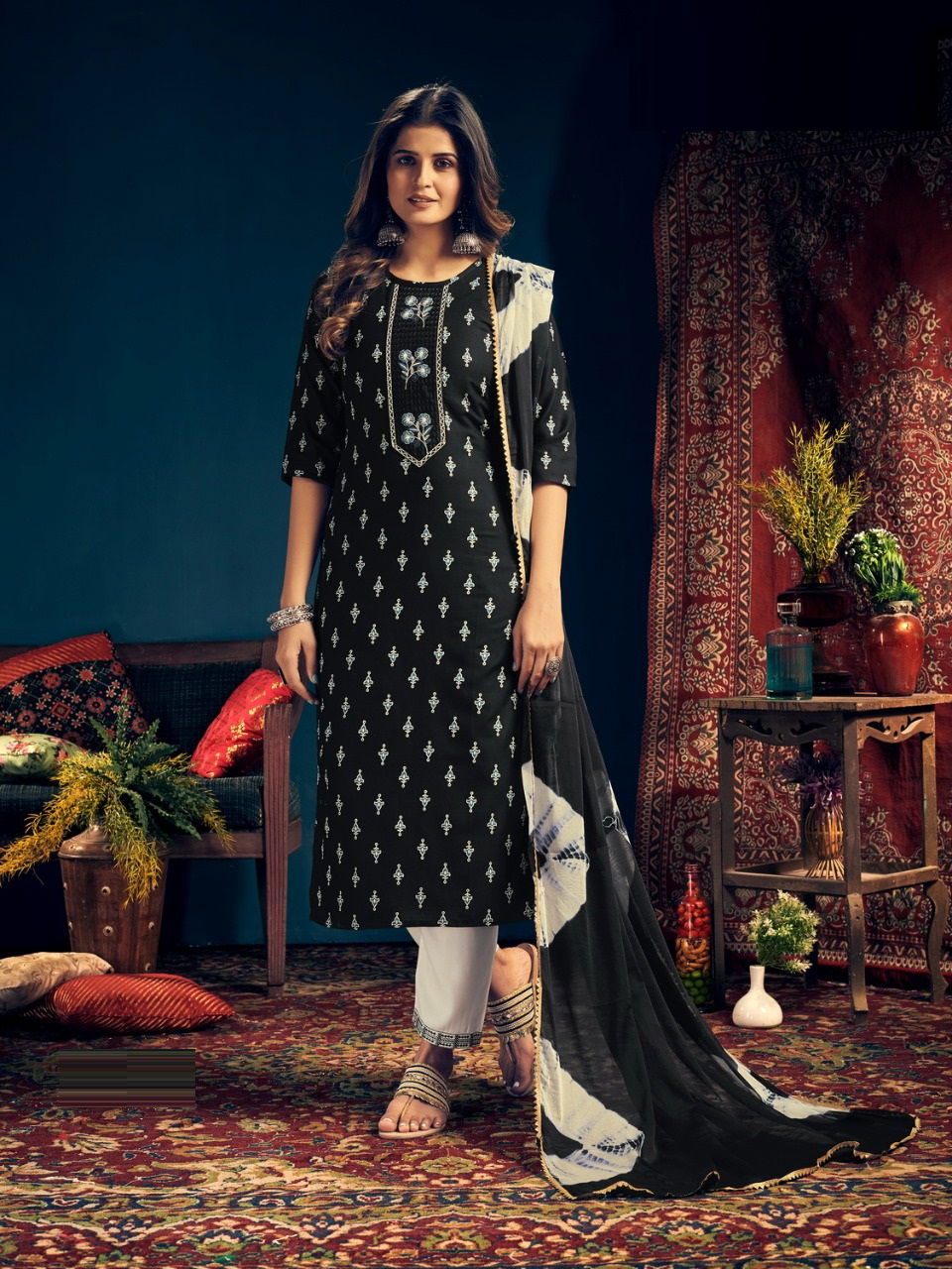 Rangjyot Rang Maya 2 Festive Wear Rayon Printed Ready Made Collection